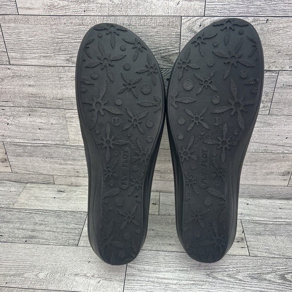 Fly Flot Mesh Clogs Mules Made in Italy Size 39  EUR/8 US‎ Navy Blue Comfort - Picture 11 of 11